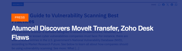 Atumcell Discovers MoveIt Transfer, Zoho Desk Flaws